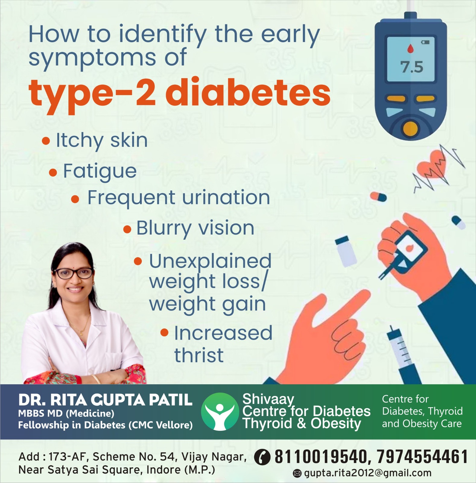 Best Type 2 Diabetes Treatment in Indore